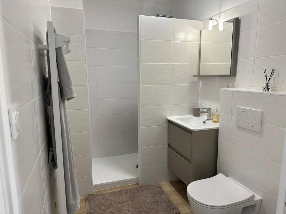 ביסקארוס Tres Bel Appartement Neuf - Parking Et Terrasse מראה חיצוני תמונה